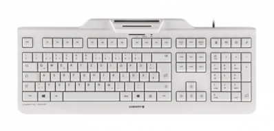 CHERRY TAS KC 1000 SC Corded CH-Layout weiß/grau Smartcard