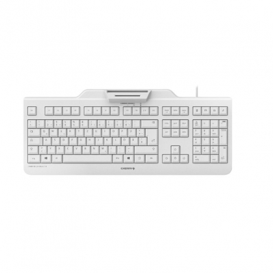CHERRY TAS SECURE BOARD 1.0 Corded CH-Layout weiß