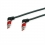 ROLINE 360° Rotation USB 2.0 Cable, C-C, M/M, spiral shaped, 60W, Red Black, 1.5 m
