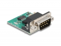 Delock USB to RS-232 Converter FTDI FT231XS USB 2.0 pin header male to D-Sub 9 male cable 30 cm