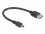 Delock USB 2.0 Cable USB Type Mini-B male to EASY USB Type-A female 0,2 m