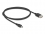 Delock USB 2.0 Cable USB Type Mini-B male to EASY USB Type-A female 1 m