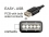 Delock USB 2.0 Kabel EASY USB Typ Micro-B Stecker zu EASY USB Typ-A Buchse 0,5 m