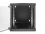 Delock 10″ Network Cabinet 6U with glass door for stand or wall mounting, 240 mm depth, load capacity 30 kg, 330 x 312 x 300 mm,