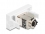 Delock Easy 45 Module RJ45 jack to LSA Cat.6A STP with locking clip and cable tie-free