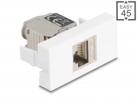 Delock Easy 45 Module RJ45 jack to LSA Cat.6A with LED