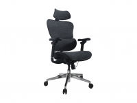 Equip Ergonomischer Bürostuhl mit Kopf und Armstützen bl-sw lite Retail