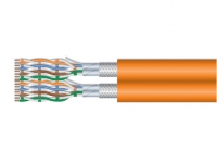 Equip Instal.Kab Cat7 S/FTP 500.00m orange Dup LSZH (Speditionsversand)