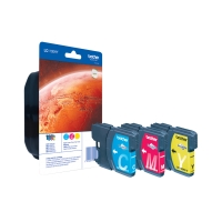 Patrone Brother LC-1100HYRBWBP Rainbow mit Security-Tag