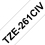 Schriftbandkassette Brother TZe-261CIV 36mmx8m weiß/schwarz