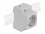 Delock Power Socket with a Side Grounding Contact for DIN Rail