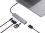 CONCEPTRONIC Dock USB-C->HDMI,2xUSB-A,SD/TF,100WPD,+ 15cm gr