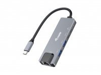 Equip Adapter USB-C -> RJ45 10/100/1000/2500 Mbps + USB 3.2