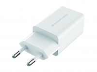 CONCEPTRONIC Ladegerät 2Port 2xUSB-A 12W 5.0V/2.4A weiß