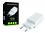 CONCEPTRONIC Ladegerät 2Port 2xUSB-A 12W 5.0V/2.4A weiß
