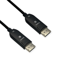 ROLINE DisplayPort Cable (AOC), v2.1, 10K@60Hz, 54Gbit/s, UHBR13.5, DP-DP, M/M, 20 m