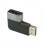 ROLINE 8K HDMI Adapter, M/F, 90° angled