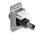 Delock Panel Mount DC 5.5 x 2.1 mm female to DC 5.5 x 2.5 mm male silver / white / black