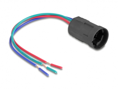 Delock Socket for 19 mm 3 pin Push Button or Switch