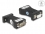 Delock Isolator RS-232 D-Sub 9 female to RS-232 D-Sub 9 male TXD, RXD, DTR, DSR, GND galvanic isolation 2.5 kV