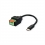 ROLINE Cable Adapter, USB Type-C Plug to Terminal Block 5 Pin (push button), 15 cm