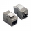 ROLINE Keystone Jack, Cat.6A (Class EA), RJ-45, STP, tool-free, SLIM and SHORT, silver