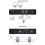 ROLINE Dual-Head 4K@60Hz HDMI KVM Switch, 2 PCs, DP/HDMI, Audio, with 2 Port USB 2.0 Hub