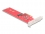 Delock PCI Express 5.0 x4 Card to 1 x internal NVMe M.2 Key M - Low Profile Form Factor