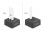 Delock USB 20 Gbps M.2 Docking Station for 2 x M.2 NVMe PCIe SSD with Clone and Erase Function