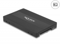 Delock Converter M.2 Key M NVMe SSD to U.2 or M.2 Key B SATA SSD to SATA - tool free