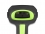 Delock Industrial Barcode Scanner 1D and 2D for 433 MHz or Bluetooth with inductive charging station and long distance reading u