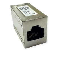 ROLINE RJ-45 Modular Coupler, Cat.6A (Class EA), shielded