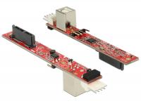 Delock Converter Slim SATA 13 pin USB 2.0 type B female