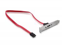 Delock Slotbracket 1x SATA port external