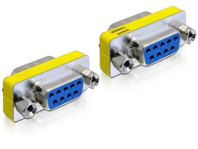 Delock Adapter Gender Changer Sub-D9 female female