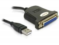 Delock USB 1.1 to Parallel Adapter Cable 0.8 m