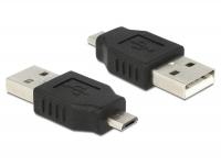 Delock Adapter USB micro-B male to USB2.0 A-male