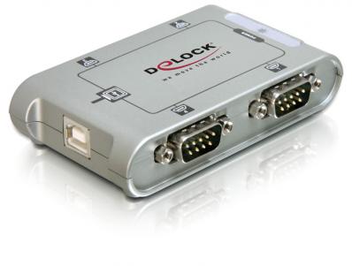 Delock USB 2.0 to 4 x serial adapter