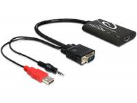 Delock HDMI to VGA Adapter with Audio