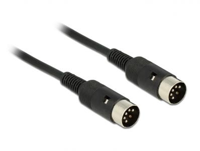 Delock Cable DIN 5 pin male DIN 5 pin male 1.5 m