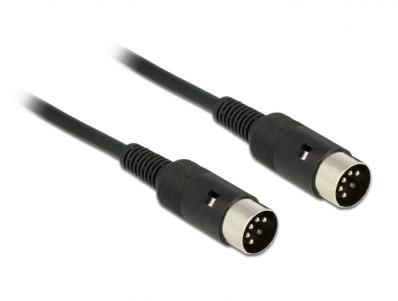 Delock Cable DIN 5 pin male DIN 5 pin male 5.0 m