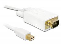 Delock Cable mini Displayport male to VGA 15 pin male 5 m