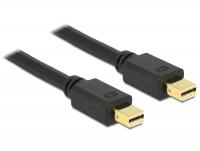 Delock Cable Mini Displayport 1.2 male Mini Displayport male 4K 2.0 m