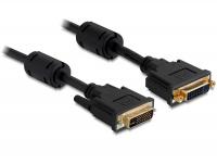 Delock Extension cable DVI 24+5 male female 1 m