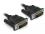 Delock DVI 24+1 Cable 0.5m male male