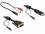 Delock Cable DVI - HDMI + Sound male-male 2 m