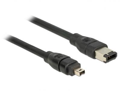 Delock Cable FireWire 6 pin male 4 pin male 1 m