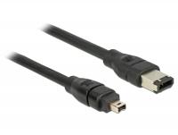 Delock Cable FireWire 6 pin male 4 pin male 2 m