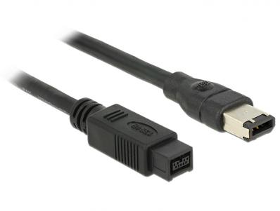 Delock Cable FireWire 9 pin male 6 pin male 2 m