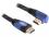 Delock Cable High Speed HDMI with Ethernet â HDMI A male HDMI A male angled 4K 1 m